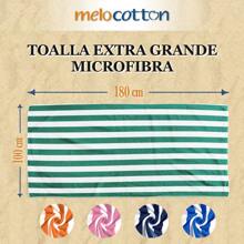 Extra Large Towel - Soft Microfiber, Absorbent 180x100cm - 綠色 - 查看 3