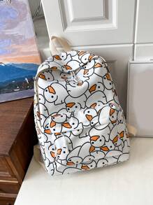 1 pieza Mochila infantil con diseño de oso, mochila escolar para niños pequeños, mochila versátil y ligera con cremallera y correas ajustables para uso diario, viajes, vacaciones y al aire libre