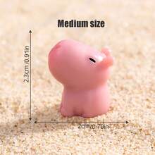 Mini Landscape Creative Lovely Water Pig Capybara Figurine Ornament For Home/Car/Desk Decoration Best Gifts Birthday - Multicolor - View 29