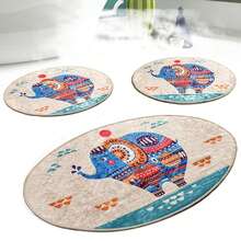 Well Home Tapetes Decorativos - Multicolorido - Ver 3