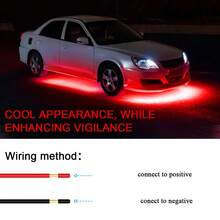 KaiDengZhe 1PC 9LED Blue Car Chassis Lights Universal Modified Cars Bottom Lamp Under Car Glow Atmosphere Neon Lights Car Light Accessories - Blue - View 4