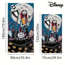 MIN ISO No use 1入組「鬼夜驚魂前夜」沙灘毛巾，超強吸水和快速乾燥遊泳毛巾，輕量柔軟的沙灘毯，適用於海灘、游泳、戶外露營旅行等，理想的沙灘必備品 - 藍色 - 查看 6