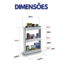 Rotating Storage Rack - Multicolor - View 4