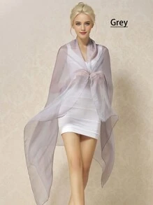 1 chiếc khăn choàng bằng vải voan mềm mại màu trơn cho nữ đi biển, khăn choàng dài thời trang và đa năng cho mùa xuân/hè/thu, chống nắng, thoáng khí, khăn choàng cho các buổi đi chơi hàng ngày, kỳ nghỉ, khăn tắm biển Bandana, dây buộc tóc, dây buộc đầu lý tưởng để làm nổi bật vẻ ngoài của bạn - Khăn voan lụa lạnh - Xem 5