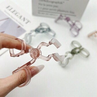 1 件吸盘式镶嵌软凝胶隐形眼镜涂抹器，便携且适合新手，多种颜色可选，用于眼睛的隐形眼镜，彩色隐形眼镜，化妆