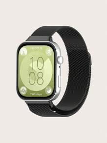 1入金屬米蘭網環帶，適用於華為手錶Fit 3女性/男性不鏽鋼網狀磁性可調節帶 - Huawei Watch Fit 3 - 查看 5