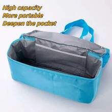 1 件便携式单肩干湿两用多功能健身包、网眼沙滩包、游泳包、保温包、旅行双层野餐包