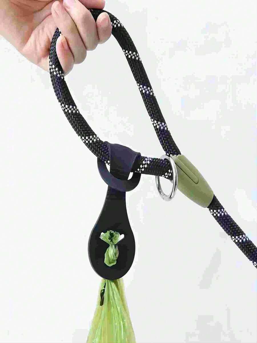 Long-Handle Silicone Waste Picker With A Traction Rope And A Dispenser ...
