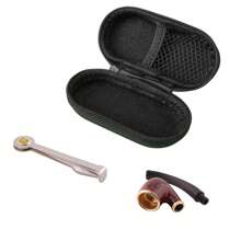 3合一菸斗套裝 -1入組菸斗，1入組清潔工具，1入組收納袋 - 家庭小工具，吸菸配件，假期禮物，生日禮物，送給朋友的禮物 - 1PC - 查看 9