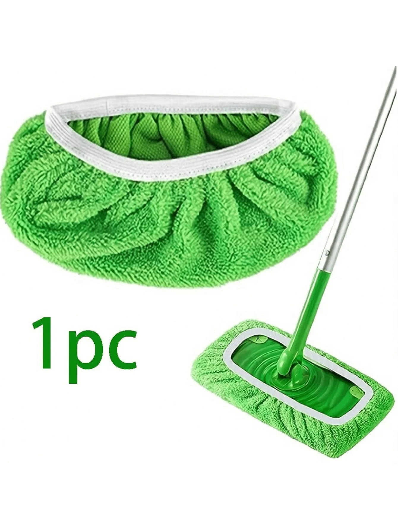 1pc/4pcs Microfiber Mop Cloth, Replacement Mop Heads, Washable And