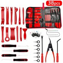 Car Trim Removal Tool Pry Kit Car Panel Tool Stereo Removal Tool Kit Auto Hand-Held Disassembly Tools - Multicolor - View 1
