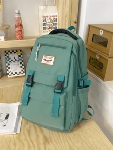 Women Fashion Backpacks - màu xanh lá - Xem 3