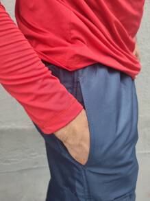 Men Pants - Màu xanh hải quân - Xem 3