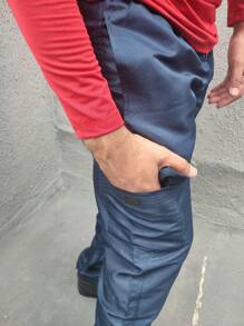 Men Pants - Màu xanh hải quân - Xem 2