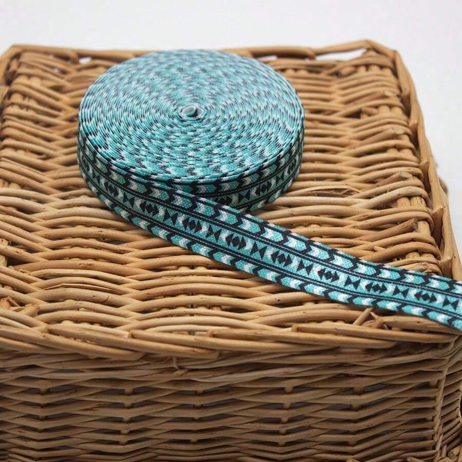 Strachy Loop Ribbon In-Stock 1.5CM Printed Stretchy Fabric Ribbon Trim | SHEIN EUR