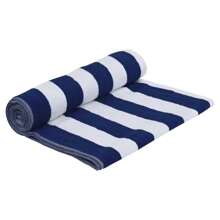 Extra Large Towel - Soft Microfiber, Absorbent 180x100cm - 藏蓝色 - 查看 2