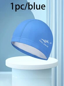 1 Miếng Không thấm nước Mũ bơi Dành Cho Nam Và Nữ - Tai Sự bảo vệ , Hoàn hảo Đối với Dài Tóc xoăn - Lý tưởng Sự lựa chọn Đối với Người lớn Tập huấn - Nhiều màu - Xem 8
