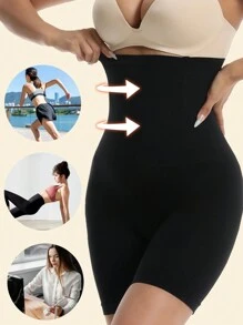 1 Pc High Waist Shaping Panties Tummy Control Panties Waist Trainer Body Shaper Slimming Sheath Woman Flat Belly Hip Butt Lifter Briefs Panty Shorts Women Seamless Underwear Shapewear