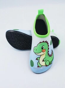 1雙兒童夏季水鞋戶外水上運動鞋瑜伽鞋卡通防滑透氣沙灘鞋訓練鞋 - 彩色 - 查看 4