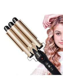 Rizador de cabello Waflera Enchinadora Cabello 3 Rizadora Pelo Onduladora