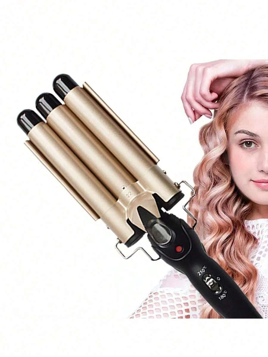 Rizador de cabello Waflera Enchinadora Cabello 3 Rizadora Pelo Onduladora