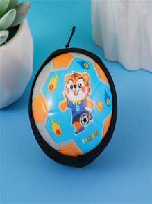 Wrist Bounce Ball Rebound With Rope PU Bounce Ball Hole Hole Ball Moon Ball Decompression Toy - Multicolor - View 8