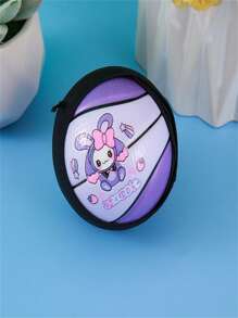 Wrist Bounce Ball Rebound With Rope PU Bounce Ball Hole Hole Ball Moon Ball Decompression Toy - Multicolor - View 5