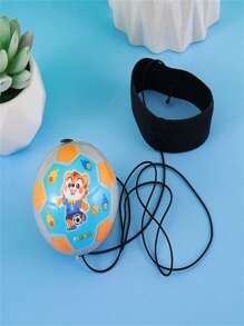 Wrist Bounce Ball Rebound With Rope PU Bounce Ball Hole Hole Ball Moon Ball Decompression Toy - Multicolor - View 9