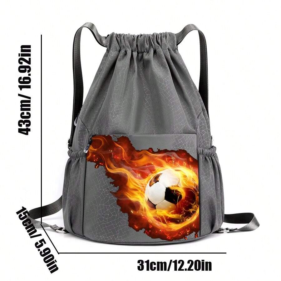 Football Bag, Youth Football Backpack, Suitable For Basketball And