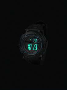 MINGRUI Popular Casual Sports Luminous Waterproof Alarm Chronograph Multi-Functional Electronic Watch For Boys, 3ATM Waterproof