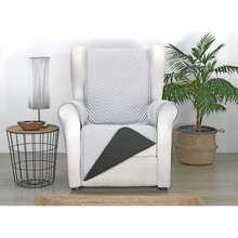 Ecommerc3 1 Seater/Relax Armchair Cover Maximum Comfort And Complete Fit - Cover For 1 Seater Armchair And Relax Armchair - Black - View 4