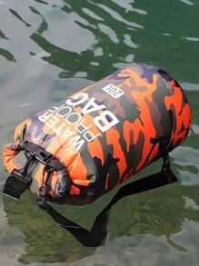 Bolsa impermeable para exteriores, bolsa impermeable para nadar, bolsa seca impermeable de PVC, bolsa impermeable a prueba de arañazos y resistente al desgaste para rafting, senderismo, camping, navegación, deriva, pesca, bolsas secas impermeables que se mantienen secas y protegidas - Multicolor - Ver 4