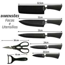 刀具套装 - 黑色 - 查看 6