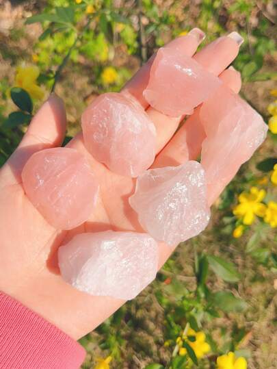 1 pieza/100g de Piedras brutasa naturales de cristal para pulir, tallar, decoración de fuentes, pulido, enrollado de alambre, cristal de Wicca y Reiki curación de gemas a granel, incluye cuarzo rosa, amatista, cuarzo transparente, fluorita, opalita