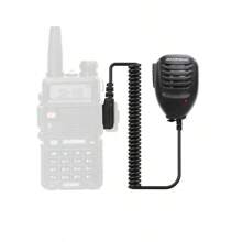 1 件宝峰 UV-5R 原装手持麦克风扬声器麦克风 K 2 针适用于宝峰便携式收音机 UV5R BF-888S UV-82 UV17 对讲机