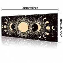 1pc Large Mouse Pad Sun God Game Mouse Pad Available In 5 Size - Multicolor - View 12