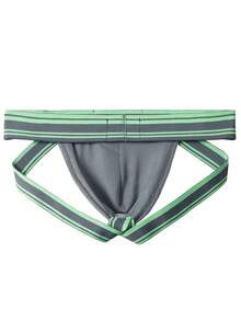 1pc JOCKMAIL Men's Breathable Mesh Jockstrap Athletic Supporter - Grey - View 3