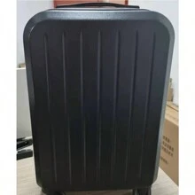 Fresh Style Lightweight Multifunctional Travel Luggage With Plain For Students, Silent Universal Wheels And Password Lock, Suitcase - Black - View 4