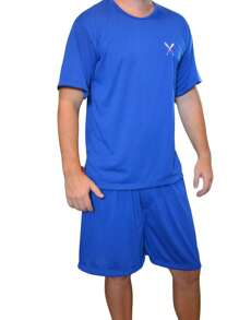 Men Loungewear Onepieces - 寶藍色 - 查看 2