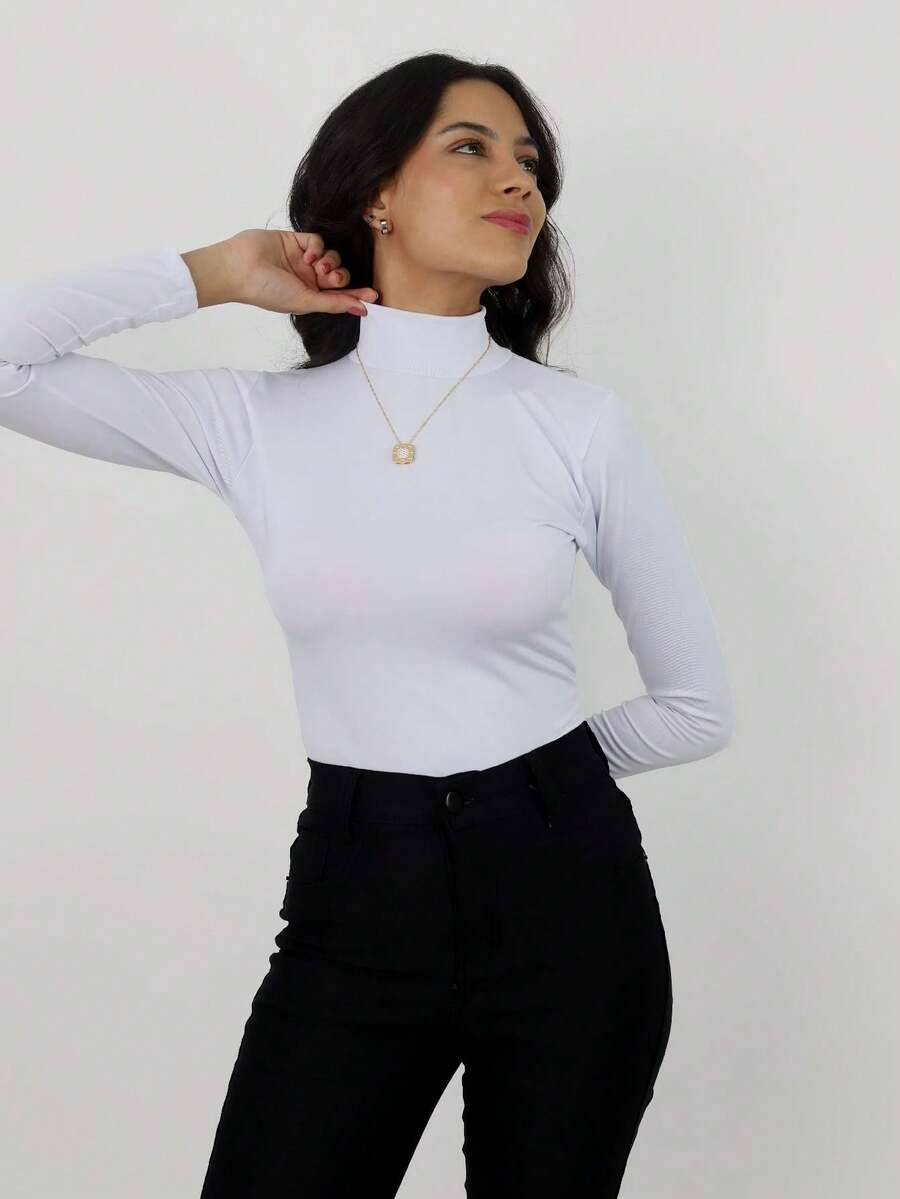 Moderna & Slim Women T-Shirts - White - View 1