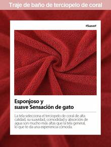 Coral Velvet Bath Skirt Wearable Variety Bath Towel Cotton Soft Absorbent Thickened Edge Yukata Adult Female Bandeau Wearable Bath Towel Suspender Bath Skirt Wrap Bandeau Bath Robe Ladies Soft Nightgown, Ladies Beach Towel Can Be Wrapped In Bathrobe, The Beauty Salon Absorbs Water And Dries Quickly, Does Not Lose Hair - 棕色 - 查看 8