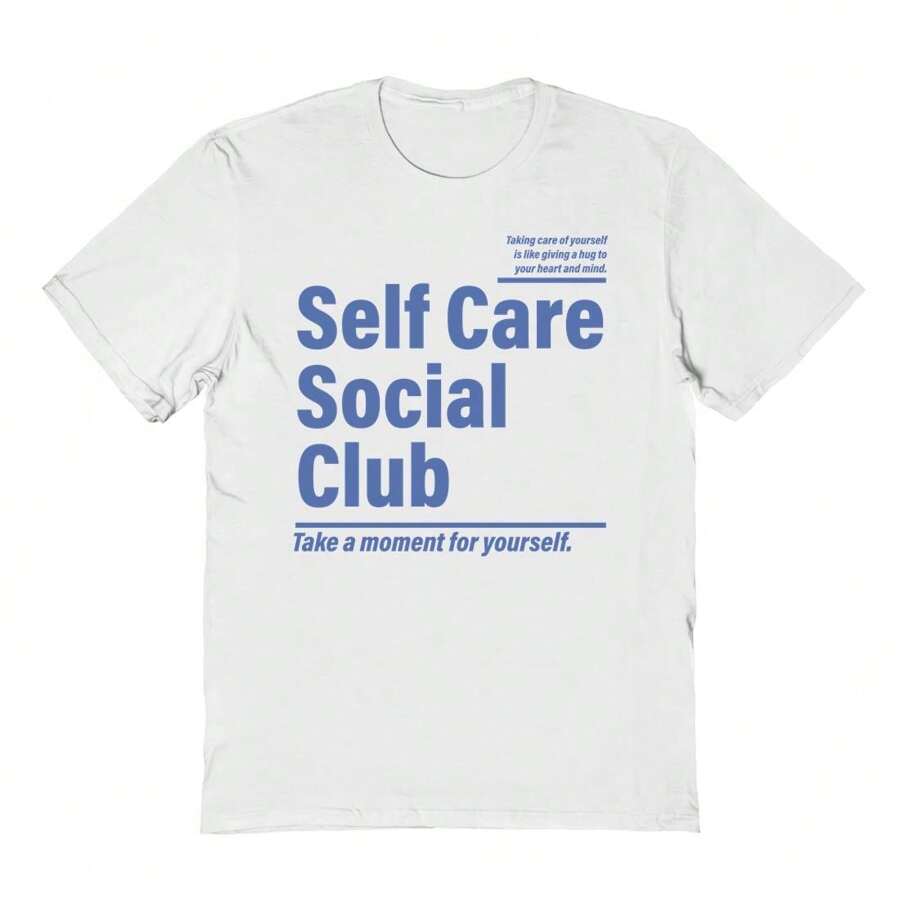 Social Collective Self Care Social Club Graphic Cotton Short-Sleeve T-Shirt