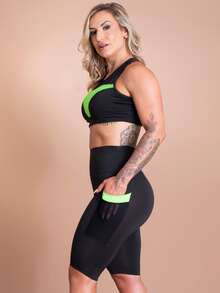 Women Sports Sets - 綠色 - 查看 2