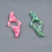 1 Dụng Cụ Giữ Sách Bấm Ngón Tay Cái Đeo Nhẫn Nhiều Màu Sắc, Công Cụ Đánh Dấu Trang Hỗ Trợ Đọc Sách Tại Nhà Tối Giản, Phong Cách Đá Hồng Sáng Tạo, Có Thể Dùng Làm Quà Tặng - Nhiều màu - Xem 5