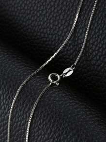JewelryPalace 1pc Elegant 925 Sterling Silver Chain Suitable For Various Pendants, Length 45cm - Silver - View 2