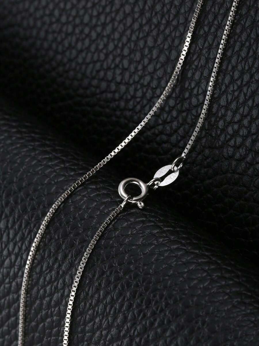 JewelryPalace 1pc Elegant 925 Sterling Silver Chain Suitable For Various Pendants, Length 45cm