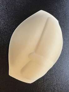 1pc Men's Skin-Tone Thick Sponge Padded Sexy Lingerie Pouch Swimwear Briefs With U-Shaped 3D Enhancing Cup - Beige - View 2