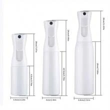 SHOULI 1入組多功能高壓噴氣瓶，時尚的髮膠瓶，髮廊保養噴霧器，水霧器，理髮師高壓水瓶，適用於沙龍補充瓶，噴霧器容器，髮型造型工具 - 彩色 - 查看 2