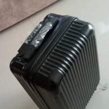 Maleta de viaje de unicolor y peso ligero de 20 pulgadas con ruedas giratorias suaves, fácil de viajar, de gran capacidad, equipaje de mano, caja de contraseña muy atractiva, bolsa de equipaje con cremallera para accesorios y artículos escolares