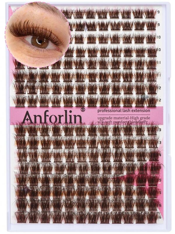 144pcs Lash Clusters, Crossover Thick & Dense DIY Wispy Segmented Eyelasheslash Clusters,Eyelash Clusters,Individual Eyelashes,Lashes,Fake Lashes